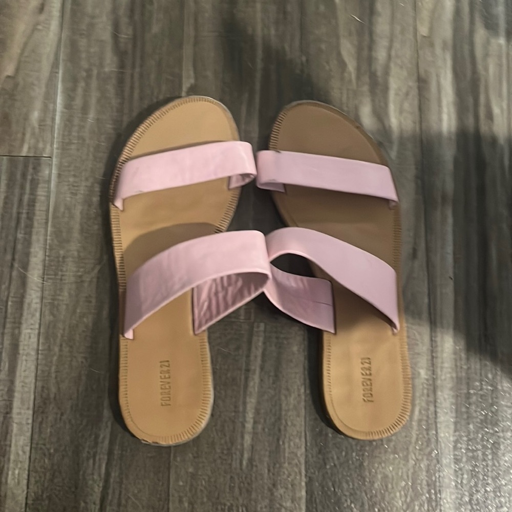 Pink sandals
